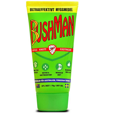 Bushman myggmedel Dry Gel